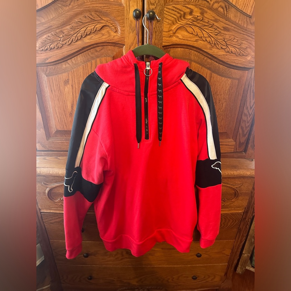 Red PINK Victorias Secret Dog Sweatshirt
